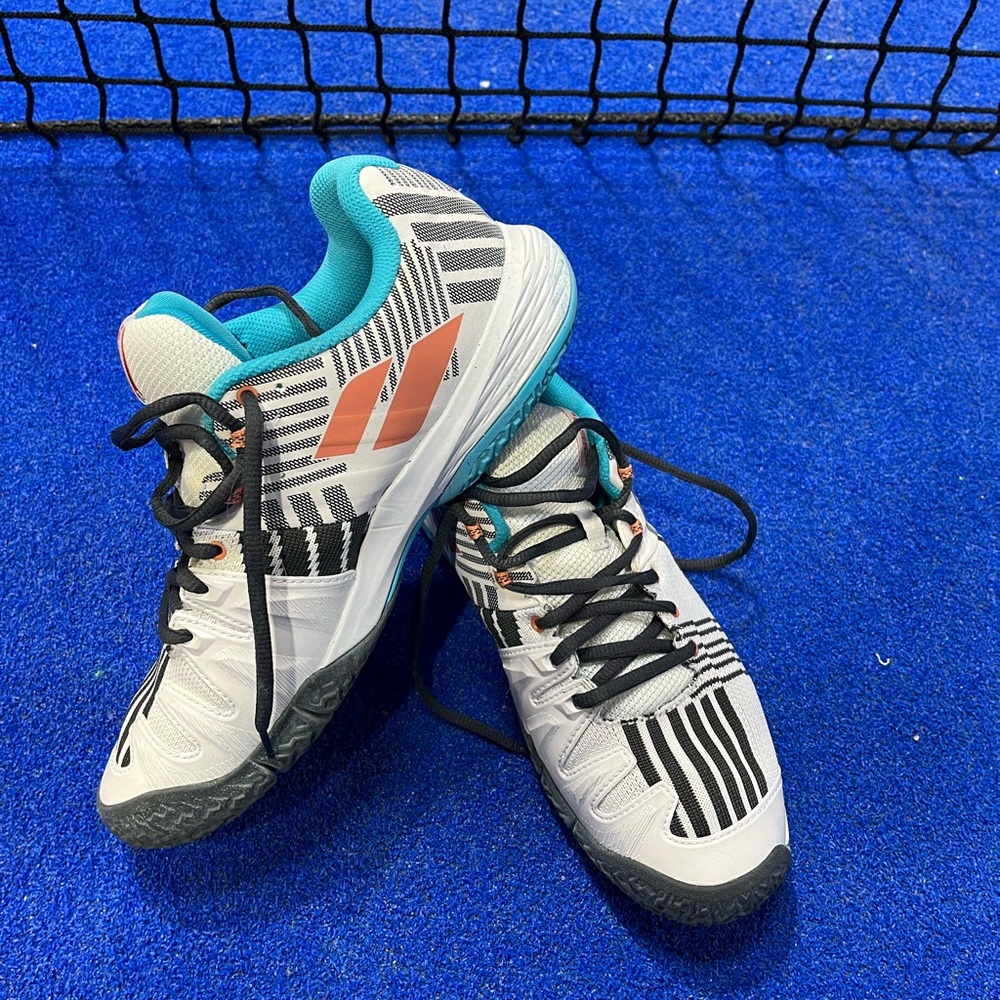 Women's Black and White padel Sneakers babolat size 10